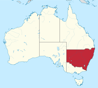 New South Wales Chapter Map