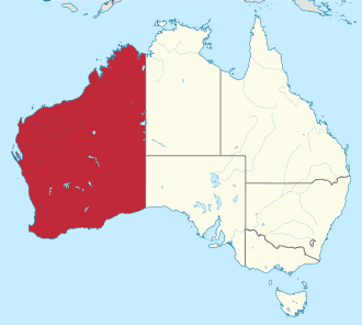 Western Australia Chapter Map