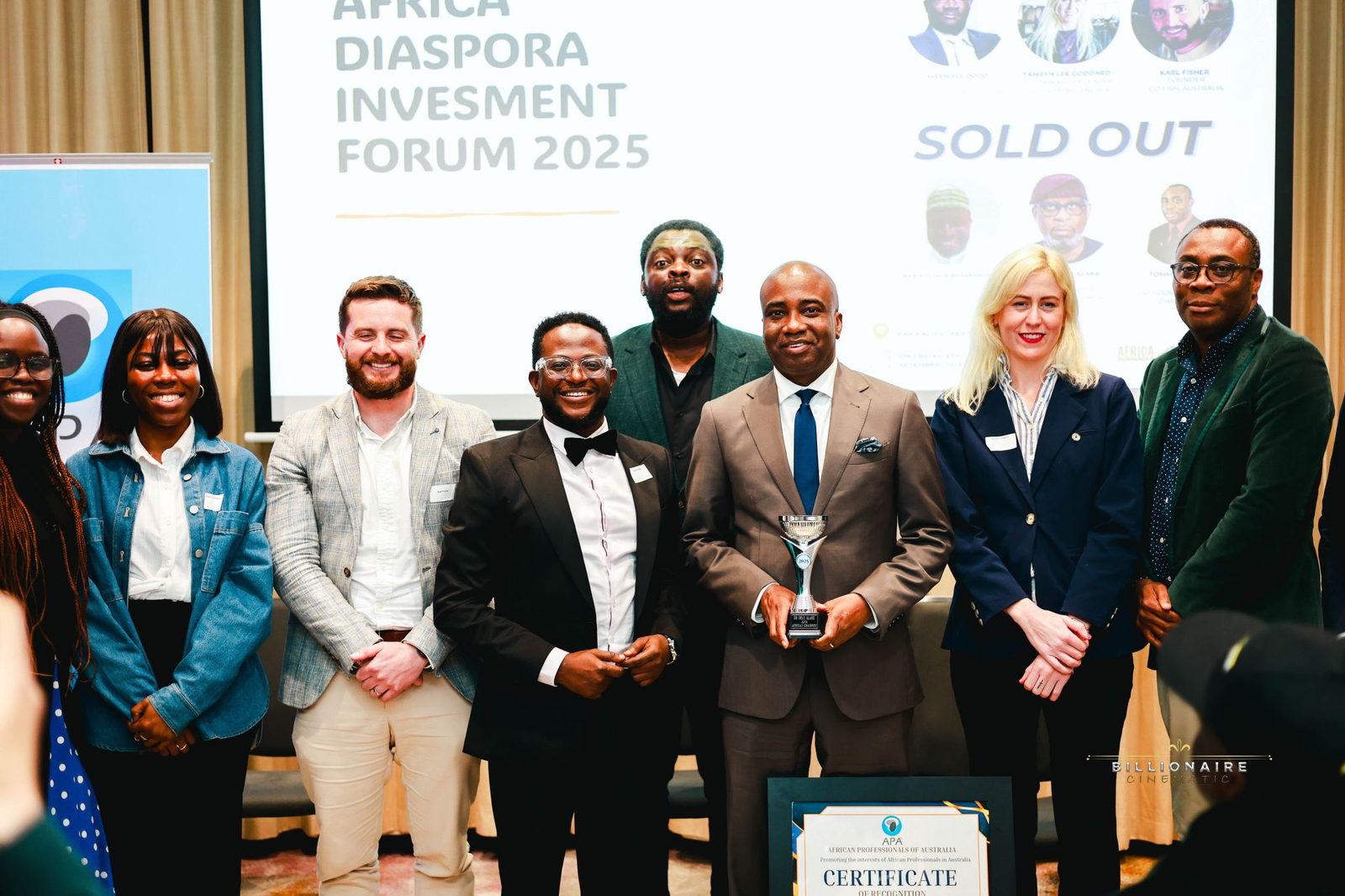 APA members and guests at the Africa Diaspora Investment Forum, hosted by the WA Chapter